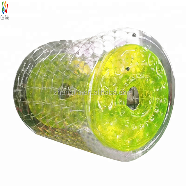 Лидер продаж, надувной водный ролик для открытого бассейна, надувной водный ролик, вращающийся беговой шар