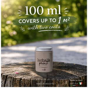 14 BISCUIT 100 ml LaChalk the evolution of <b>chalk</b> paint Where <b>chalk</b> meets resin: Hybrid <b>Chalk</b> Resin Paint made in Italy - Product Image 2