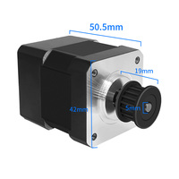 Moteur CC sans balais 42 mm de diamètre, pompe à eau 12 V, moteur CC sans balais pour drone, 24 V 12 V 2000 tr/min, faible vitesse