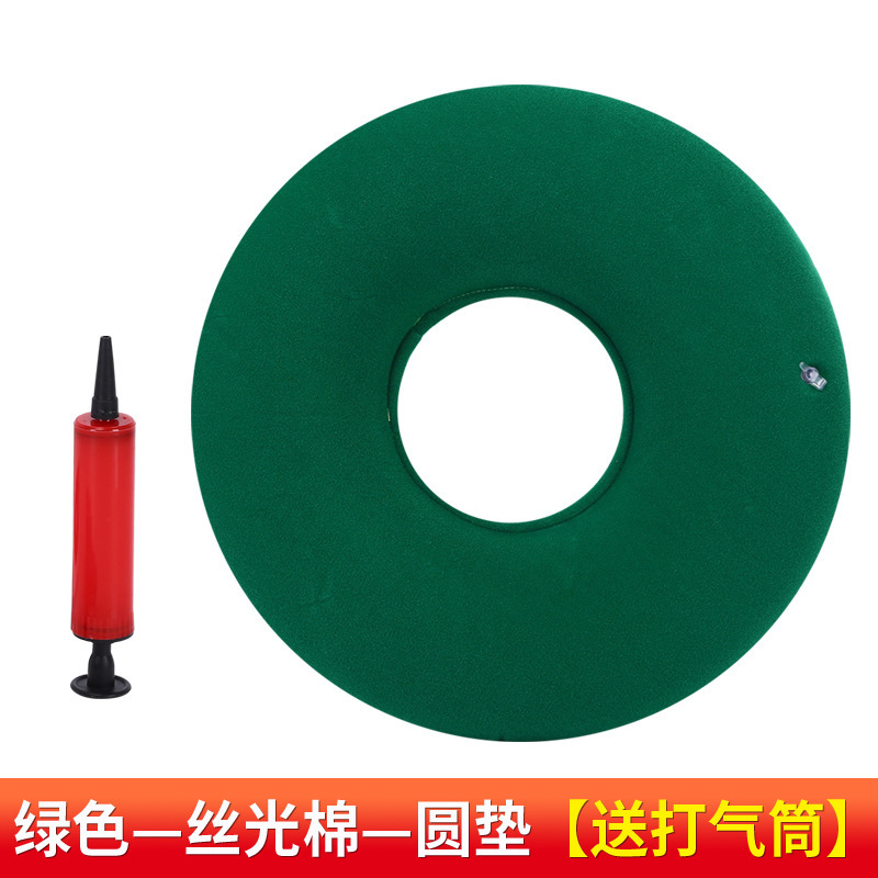 Tampon rond vert