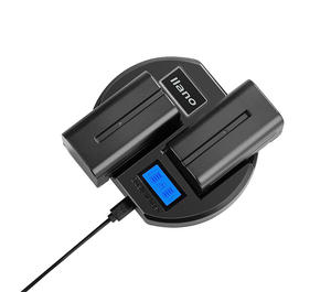 Cargador de Baterías F970, Cargador Doble para Baterías, Carga Rápida - Product Image 1