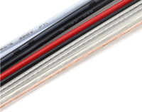 Cable Plano de PVC Flexible de Doble Línea Paralela de Alta Calidad para Electrodomésticos, Cable de 2 Núcleos 2468