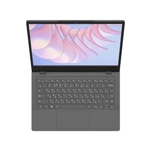 OEM Brands Celeron Laptop 14.1inch Windows Win11 Laptops PC N4020 Notebook with Slide Camera Switch