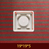 Moule brique creux en plastique décoratif ciment fenêtre fleur clôture jardin mur fond mur brique moule
