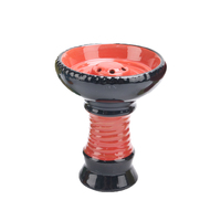 Bol à fumer en céramique 4 couleurs bol à tabac en gros pour narguilé tête de shisha personnalisée pot à narguilé sheesha