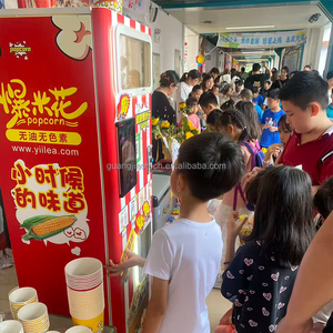 Distributeur automatique de pop-corn frais, distributeur automatique de snacks, écran tactile, système de paiement par pièces, billets et cartes - Product Image 6