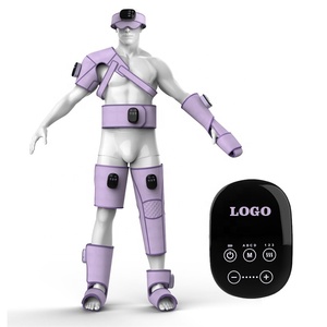 Precio de fábrica Un controlador se adapta a todos los masajeadores de aire Compresión Pierna Rodilla Masaje Vibrador Pierna Masajeador Calor Compresión de aire - Product Image 1