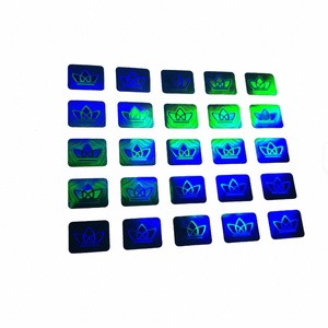 Tùy chỉnh Hologram niêm phong Stickers Glossy Bạc nhãn giấy 3D <span class=keywords><strong>Holographic</strong></span> Laser in ấn nhãn cho bao bì niêm phong đề cập đến - Product Image 5