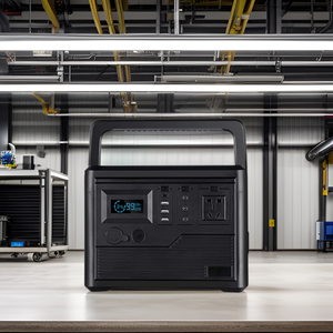 Station d'alimentation portable d'extérieur 1000W 1024Wh sans essence, générateur au lithium LiFePO4 / batteries externes, générateur de systèmes d'énergie solaire - Product Image 4