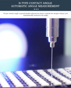 Optische automatische waterdruppelhoektester Automatische contacthoekgoniometer Optisch meetinstrument - Product Image 4