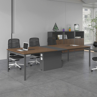 Table de PDG de gestionnaire de luxe moderne en Chine pour mobilier de bureau équipement de bureau en forme de L en bois de direction