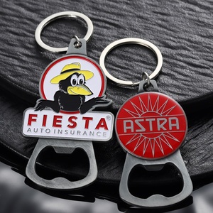 20 Năm Nhà Máy Biểu Tượng Tùy Chỉnh Thư Keyring Mở Chai Mạ Bạc Kim Loại Kẽm Hợp Kim Men Keyholder Keychain/Mở - Product Image 3