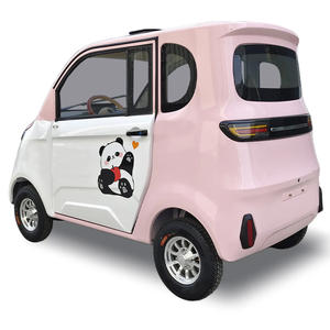 Voiture électrique mini à carrosserie fermée à bas prix, quatre roues avec cabine et sièges passagers, 1000W haute vitesse longue portée - Product Image 5