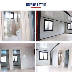 SH 40ft 20ft espandibile 170 m2 case sotterranee produttori di container cabina lavoro casa prefabbricata <span class=keywords><strong>bungalow</strong></span> privato - Product Image 4