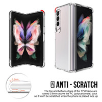 Coque arrière multifonction pour Samsung Galaxy Z Fold 4 7 5 6, compatible avec les modèles Z3 et Z2, originale