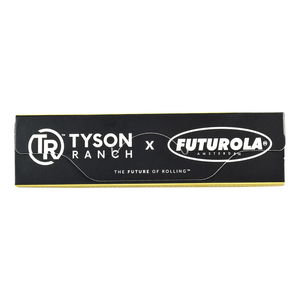 Papier à rouler Futurola x Tyson Ranch 110x44mm extra large ultra-fin non blanchi (24 feuilles) - Product Image 3