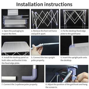 New Arrival Retail Display <b>Table</b> Custom Logo Store Portable Display <b>Table</b> for Advertising - Product Image 5