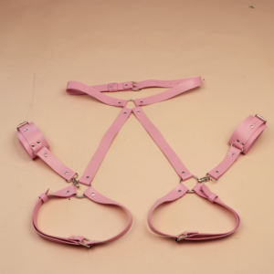 Da donna Sexy con imbracatura per le gambe reggicalze in pelle Lingerie Sex Toys Bondage Lingerie Goth Fetish Women Festival Rave <span class=keywords><strong>Outfit</strong></span> - Product Image 4