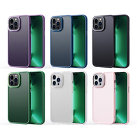 Coque de téléphone portable antichoc personnalisée en TPU PC anti-chute en gros pour iPhone 16 15, compatible avec iPhone 13 14 15 Pro
