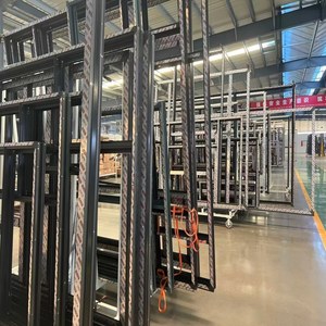 Protection d'angle métallique en aluminium pour porte battante, à connexion par goupille sur rail central, fabriquée par procédé d'injection <span class=keywords><strong>de</strong></span> haute précision, résistante à la déformation et sécurisée - Product Image 6