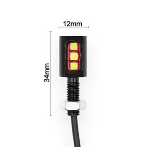 Luz de matrícula de coche de alto brillo 2835 3SMD, luz LED de matrícula de motocicleta, luz de ojo de águila modificada - Product Image 5