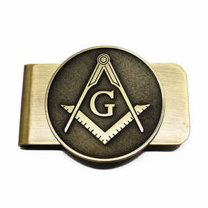 Diseño de Logotipo Personalizado, Fundición a Presión Gratuita, Metal al por Mayor, Esmalte Suave, Chapado en Oro, Feng Shui para Insignia Masónica - Product Image 3