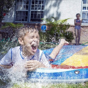 Toboggan aquatique gonflable en forme de requin 4M, jouet aquatique en PVC pour enfants, usage domestique - Product Image 2