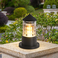 Luces LED para Jardín 2026, Gran Venta, Portalámparas E27, IP65 Impermeables, Luces de Bolardo 85-265V 9W 3000K 4000K 6500K, Luces para Césped Exterior