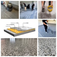 Fournisseur d'usine, échantillon gratuit, flocons d'époxy de type dur, flocons de vinyle, flocons de polymère pour sols en époxy, sols de garage, artisanat fait main