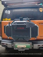 Nouvelle modification multifonctionnelle pour hayon de coffre Jetour G700 Zongheng Mao : petit sac à dos, réservoir d'eau, roue de secours