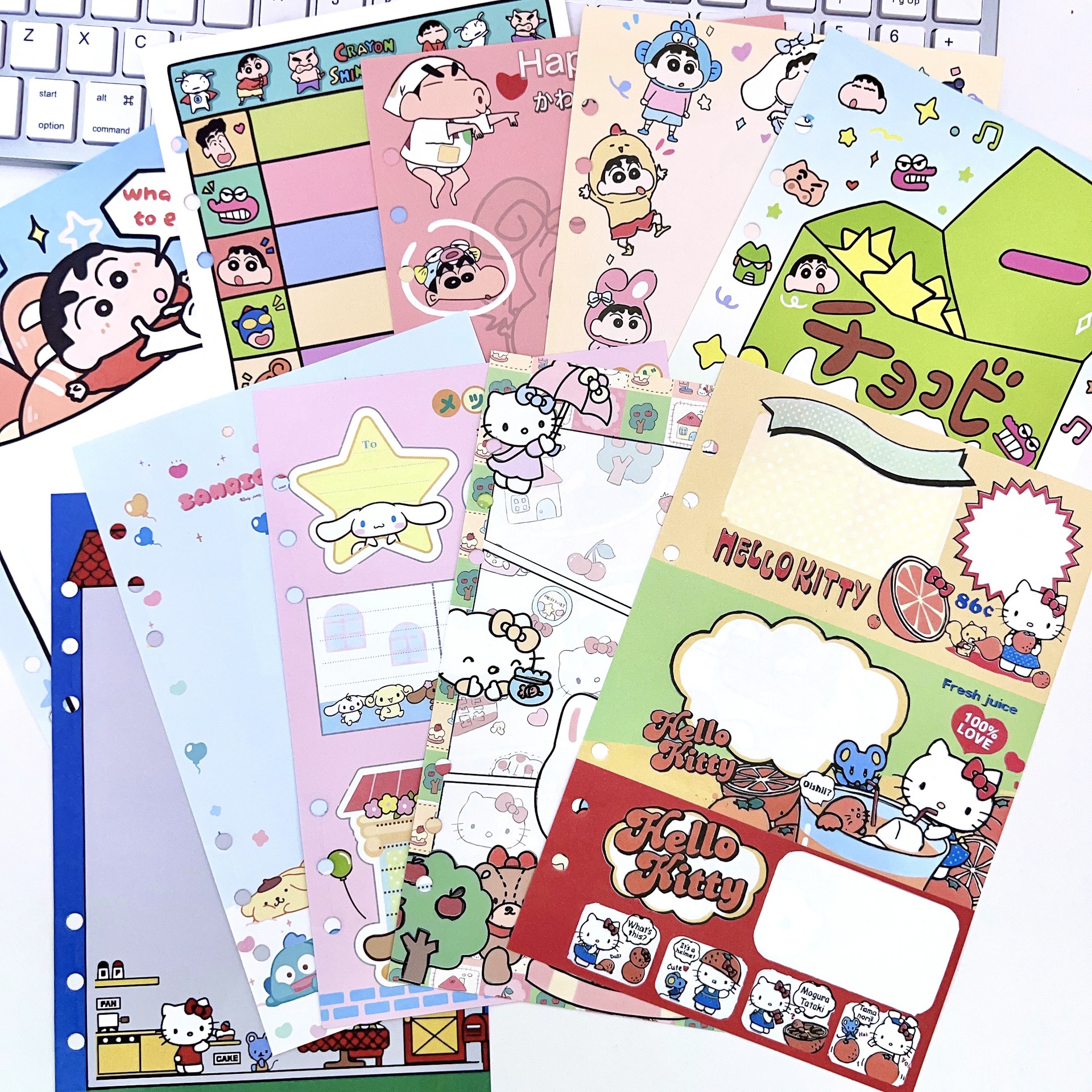 กระดาษสีทั่วไป A5 48 แผ่น (เฉพาะกระดาษด้านใน)