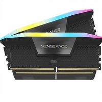 Pour Corsair VENGEANCE RGB DDR5 RAM 96 Go (2x48 Go) 5600 MHz CL40 Compatible Intel XMP ICUE Mémoire de bureau Noir