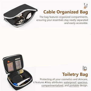 ชุดกระเป๋าจัดระเบียบสำหรับเดินทาง 4-9 ชิ้น สำหรับใส่ในกระเป๋าเดินทาง อุปกรณ์เสริมสำหรับการเดินทาง ของใช้จำเป็นสำหรับการเดินทางสำหรับผู้หญิงและผู้ชาย - Product Image 5