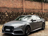 Kit carrosserie large - Compatible avec Audi A7 RS7 12-15 Pare-chocs avant/arrière Diffuseur Jupes Grille Matériel PP Haute qualité Neuf Parfait à visser