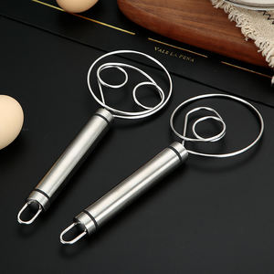 Outils de cuisson d'oeufs de pâte danoise fouet nouveau manche en <span class=keywords><strong>bois</strong></span> <span class=keywords><strong>et</strong></span> en acier inoxydable fouet à pâte de cuisine pour accessoires de fabrication de pain - Product Image 3