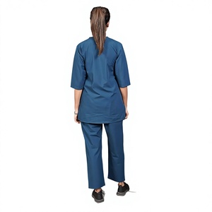 Meilleures ventes : Uniformes médicaux pour femmes, tenues d'infirmière d'hôpital en tissu extensible, logo personnalisé, fournisseur OEM en gros, usine - Product Image 5