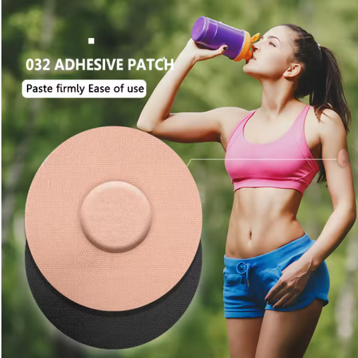 "Mouth&Body Waterproof Blood Glucose Sensor Patches with Fixing Tape"