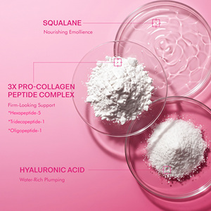 Crème raffermissante pour le visage OAKAURA 50g Multi-Peptides Anti-âge Rides fines Collagène Repulpant Lisse les textures inégales Soin quotidien anti-âge OEM - Product Image 3