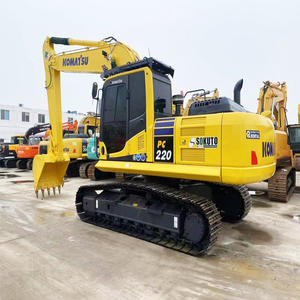 Komatsu Pc220 Excavateur d'occasion en bon état Prix inférieur Excavatrice hydraulique sur chenilles Komatsu PC220-8 PC240 - Product Image 1