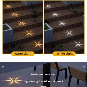 Luz Solar para Jardín IP65, Luz LED de Suelo con Doble Temperatura de Color, Sensor de Luz para Exteriores, Patio, Jardín, Balcón, Escaleras, Material ABS - Product Image 2