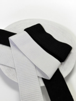 Sangle de soutien-gorge en sangle élastique douce à chevrons Accessoires de vêtements confortables Bande élastique pour Textiles de maison Sacs Chaussures