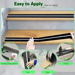 Grip Tape Anti-Slip Medical <strong>Adhesive</strong> PTFE Heat Resistant <strong>Adhesive</strong> Sticker Paper Strips for Stair Strips - Product Image 6