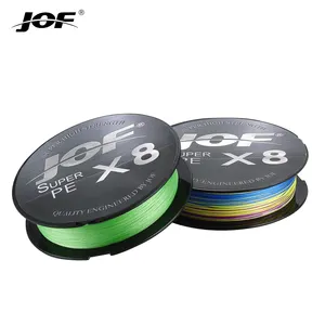 JOF Braided Fishing Line 8 Strands 150M 300M 500M Japanese Multifilament Sea Spinning Super Strong Durable Woven Thread Pesca