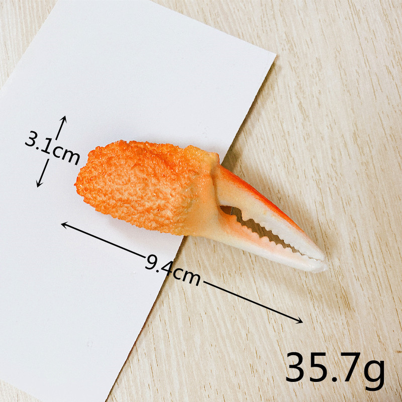 Pince de crabe frite