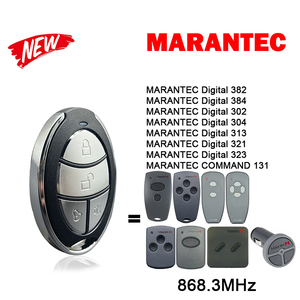 Garage Door Opener Remote Control Garage Gate <strong>Command</strong> MARANTEC Digital 382 384 302 304 313 321 323 <strong>COMMAND</strong> 131 868MHz - Product Image 2