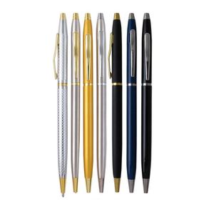 Wholesale Slim Multi-Color Spin Metal <b>Ballpoint</b> <b>Pen</b> With Manufacturer Advertising Customized Logo for Business Hotel Gift - Product Image 1