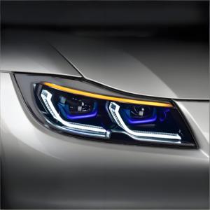 Nouveau kit de rétrofit JY pour phares LED 12V Plug and Play 6000K avec yeux d'ange et clignotants séquentiels pour BMW Série 3 E90 2005-2012 - Product Image 5