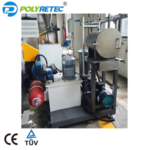 מכונת גריסה לפלסטיק EPS פוליטק יעילה במיוחד עם בורג יחיד 110 קילוואט 380 וולט מסנן מסך למחזור פלסטיק - Product Image 6