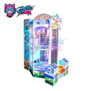 Máquina de Juego de Lotería con Monedas, Diseño de Castillo Arcoíris, Colorida, Novedosa, con Soplador de Bolas, para Parques de Diversiones. - Product Image 3