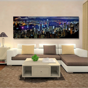Pósteres <span class=keywords><strong>de</strong></span> paisajes, impresiones <span class=keywords><strong>de</strong></span> estilo moderno, tinta impermeable, uso en interiores, arte <span class=keywords><strong>de</strong></span> pared, pintura en lienzo, escena nocturna <span class=keywords><strong>de</strong></span> la ciudad, imágenes decorativas - Product Image 5